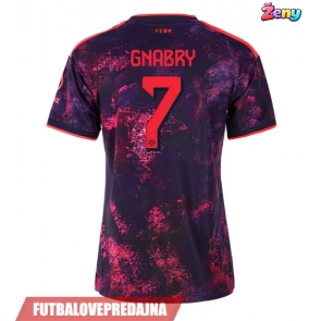 Lacne Ženy Futbalové dres Bayern Munich Serge Gnabry #7 2026-27 Krátky Rukáv - Tretina